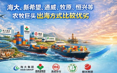 海大、新希望、通威、牧原、恒兴等农牧巨头出海方式优劣比较