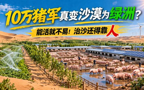 10万猪军真变沙漠为绿洲