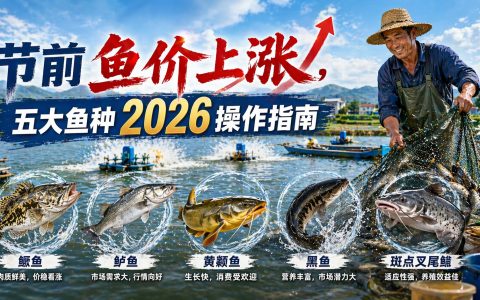 节前鱼价上涨，五大鱼种2026操作指南