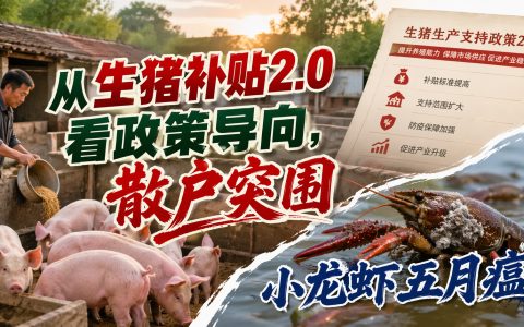 从生猪补贴2.0看政策导向，散户突围